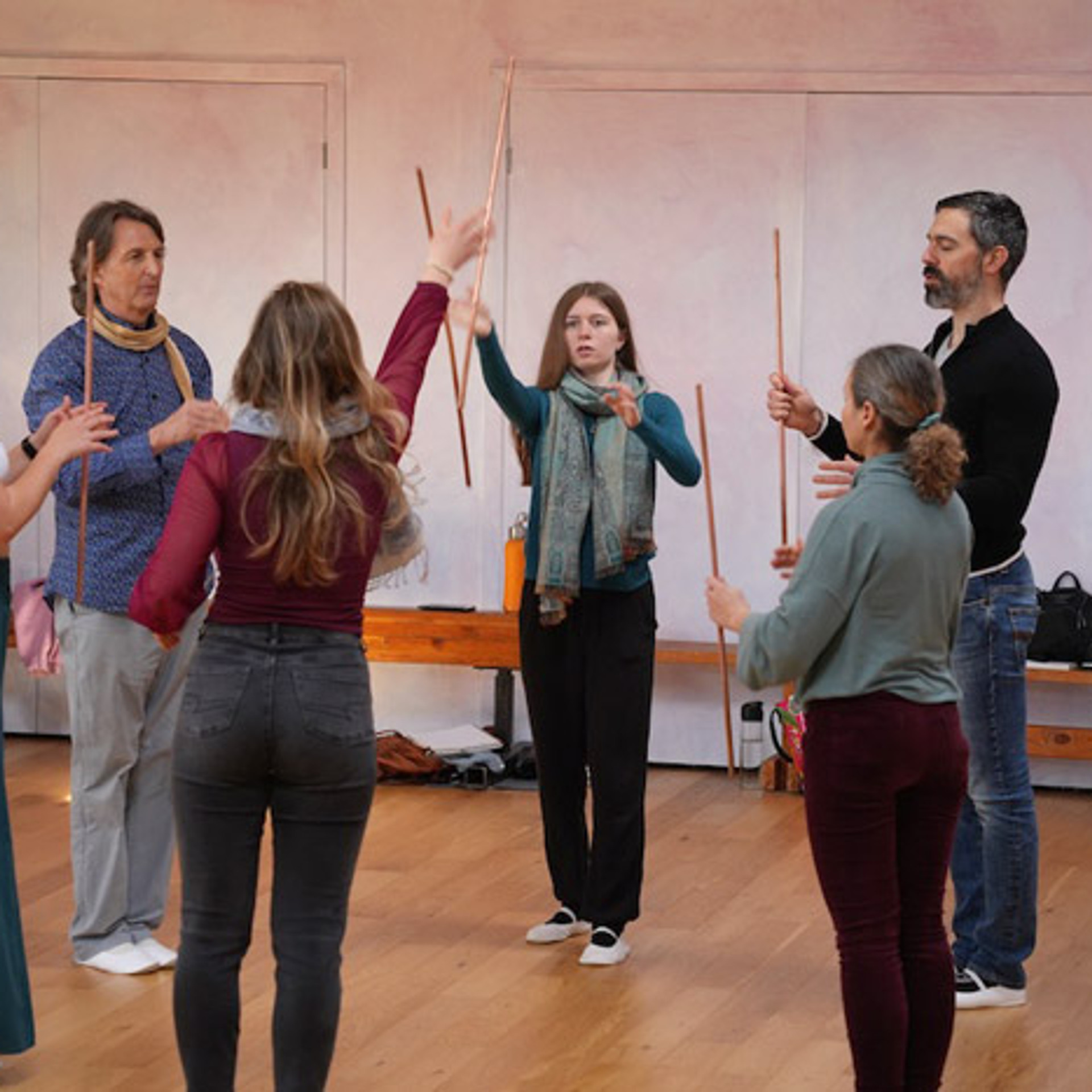 Euritmia - esercizi con verghe
