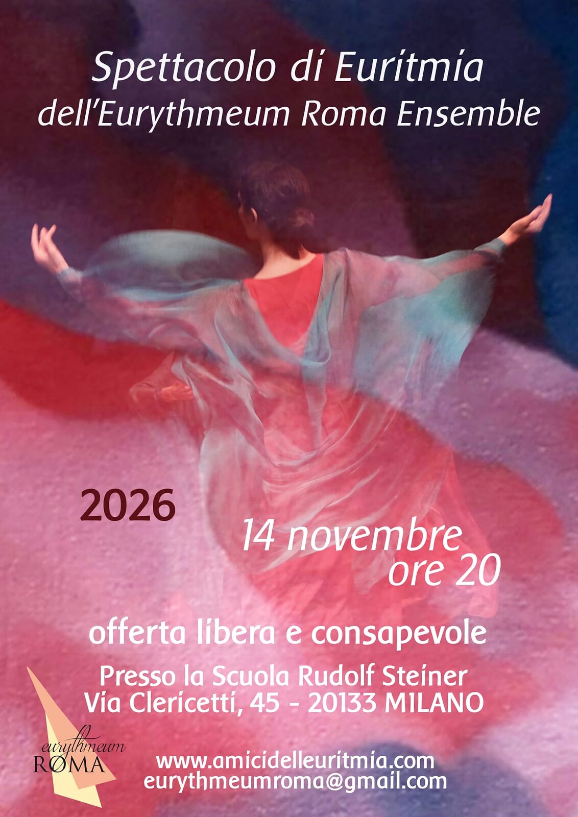 Spettacolo di euritmia dell'Eurythmeum Roma Ensemble